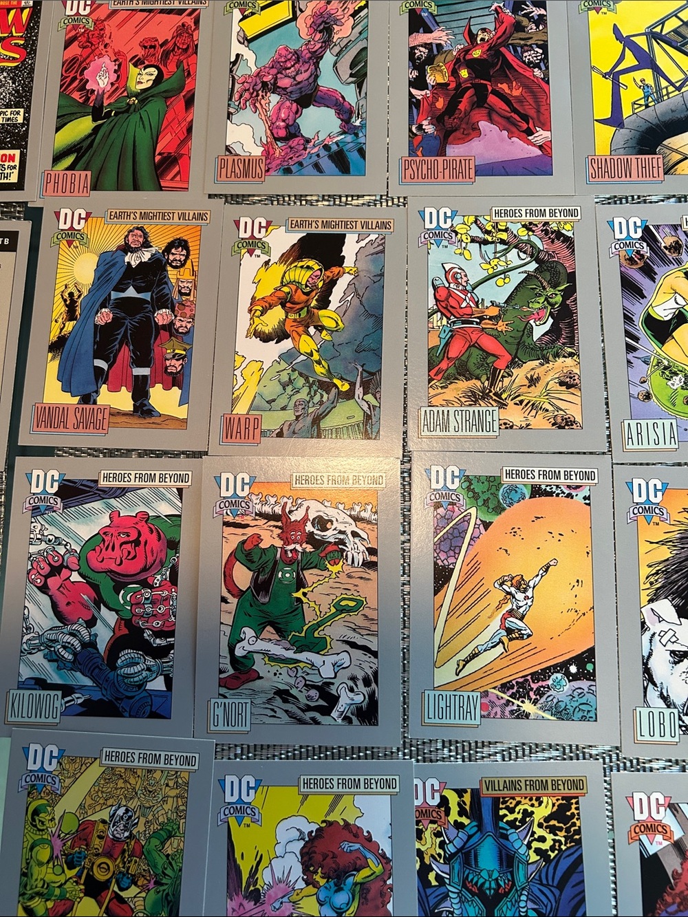 1991 DC Cosmic Cards Inaugural Addition - Picture 13 of 17